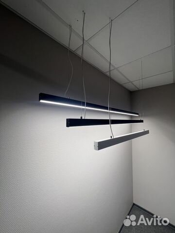 Линейный светодиодный светильник 1200мм, 1000мм