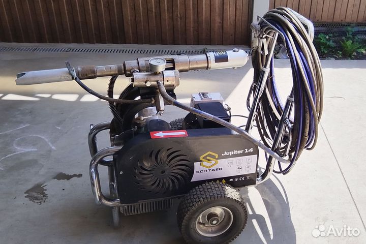 Безвоздушный окрасочный аппарат в аренду