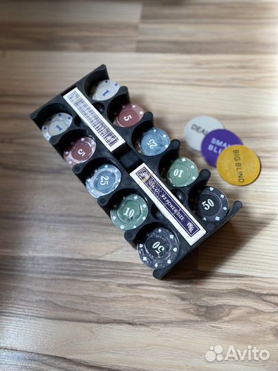 Набор для покера, 200 фишек