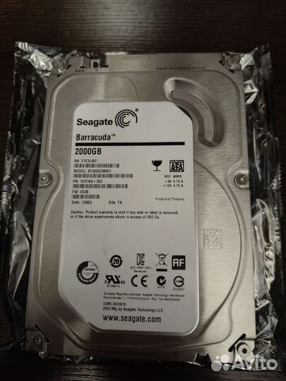 Жесткий диск 2 тб Seagate