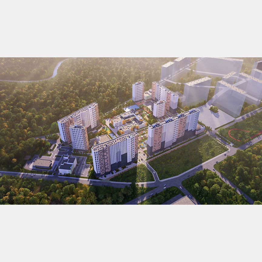 1-к. квартира, 34,8 м², 15/25 эт.