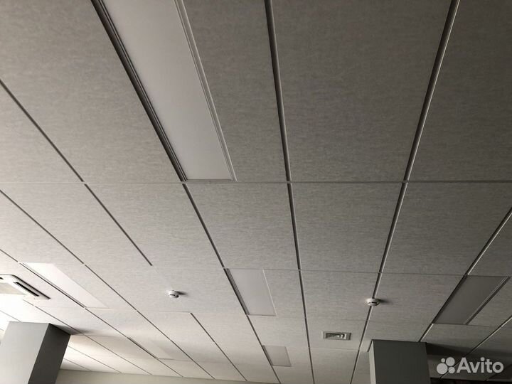 Потолок кассетный 1200x600 белый Микролук