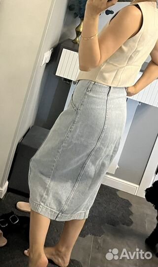 Джинсовая юбка