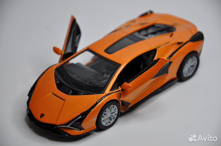 Модель автомобиля Lamborghini Sian FKP 37 металл