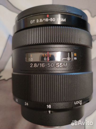 Объектив Sony 16-50mm f/2.8 SSM (SAL 1650)