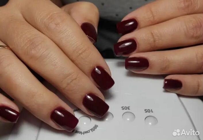 Маникюр с укреплением, Коррекция