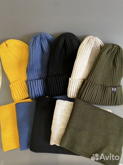 Комплект шапка и снуд детский