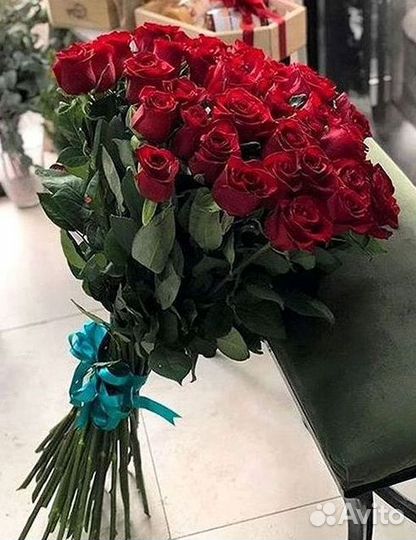 Высокие розы Букеты с доставкой