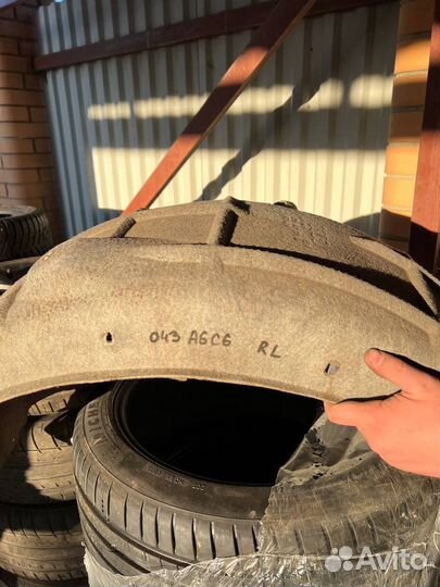 Подкрылок задний левый ауди а6с6