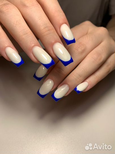 Наращивание ногтей, покрытие г/л