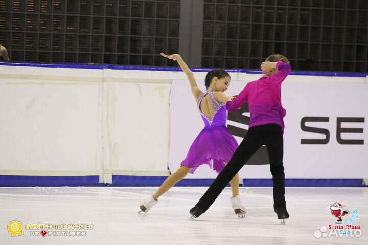 Платье для выступлений фигурное катание р-р 146