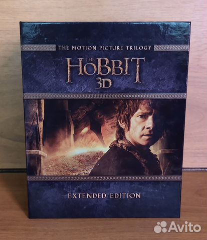 Hobbit - Трилогия. (6 3D Blu-ray + 9 Blu-ray)