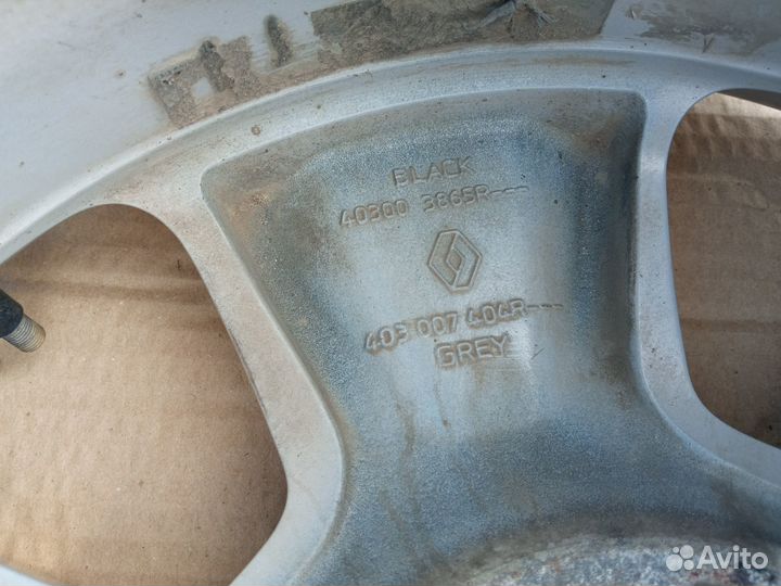 Диск литой R16 Renault Duster / Nissan Terrano