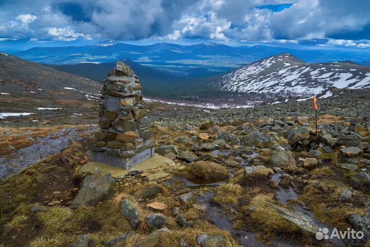 Тур на Серебрянский камень - снегоходы