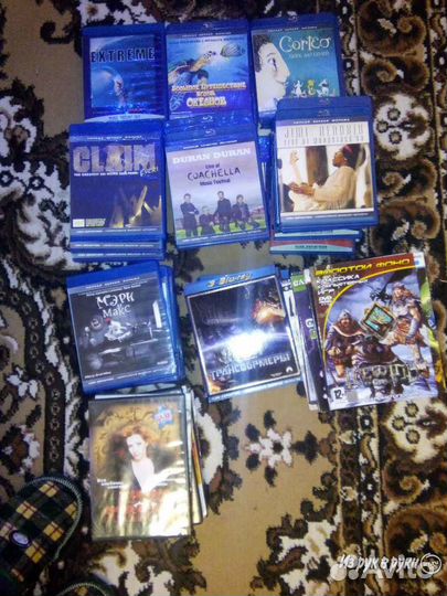 Коллекция DVD BLU-RAY дисков