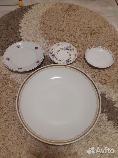 Блюдо, блюдца (Гдр, Песочнево, Пролетарий)