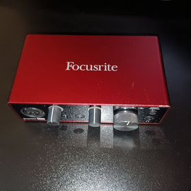 Внешняя звуковая карта focusrite scarlett solo 3rd