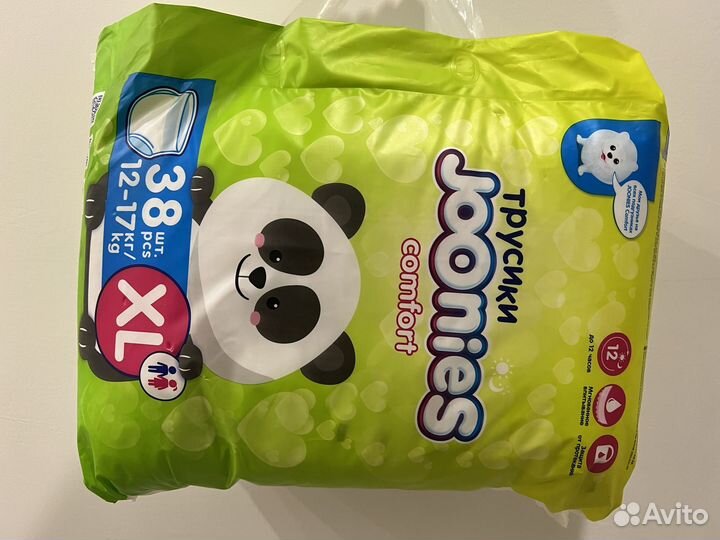 Подгузники трусики Joonies xl 38шт
