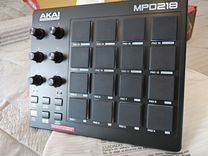 Контроллер Akai midi MPD 218