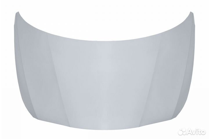 Капот Хендай Солярис Solaris 1 с 2014 серебристый