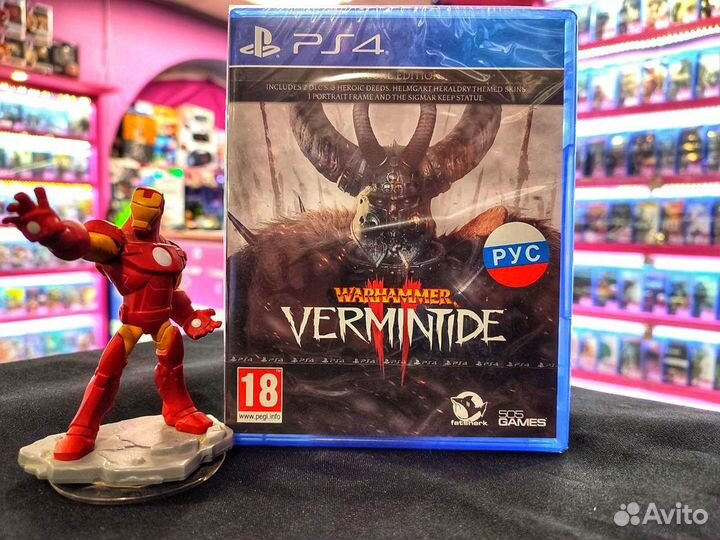 Диск PS4 Warhammer: Vermintide 2 Deluxe Edition