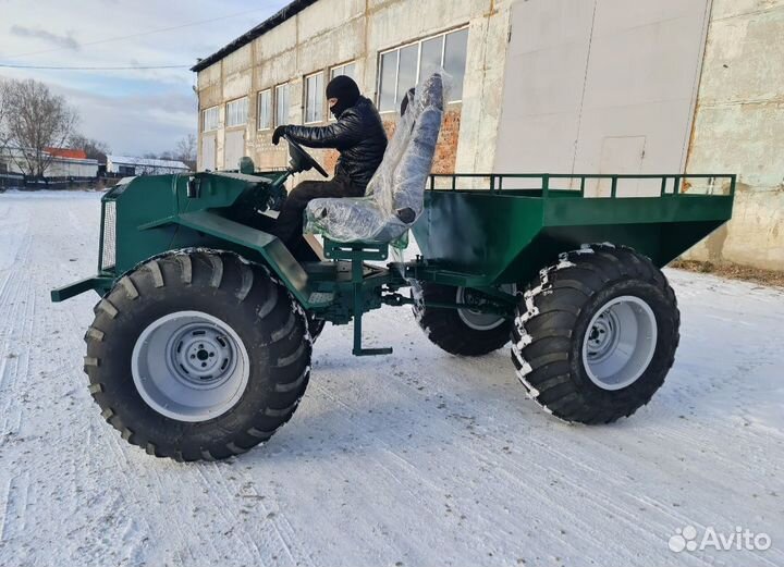 Плавающий болотоход 