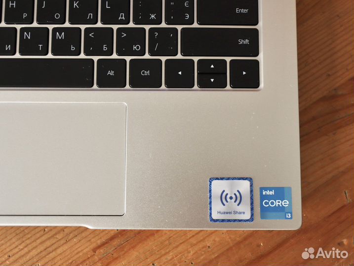 Ноутбук huawei matebook d 14 silver