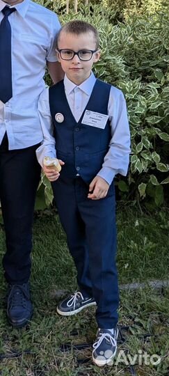 Школьный костюм для мальчика 122