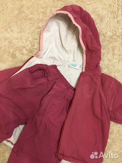 Костюм для девочки с х/б подкладом