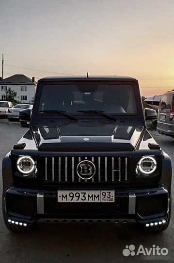 Передние фары в стиле нового Гелендвагена на w463