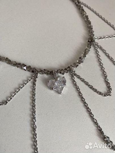 Чокер из алмазного стекла