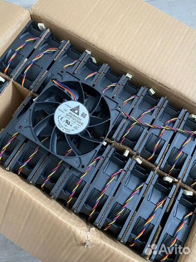 Кулер Delta2.7A 120mm для всех асиков Antminer