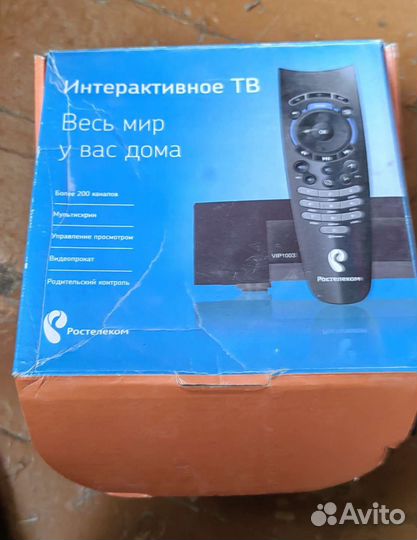 Цифровая тв приставка ростелеком