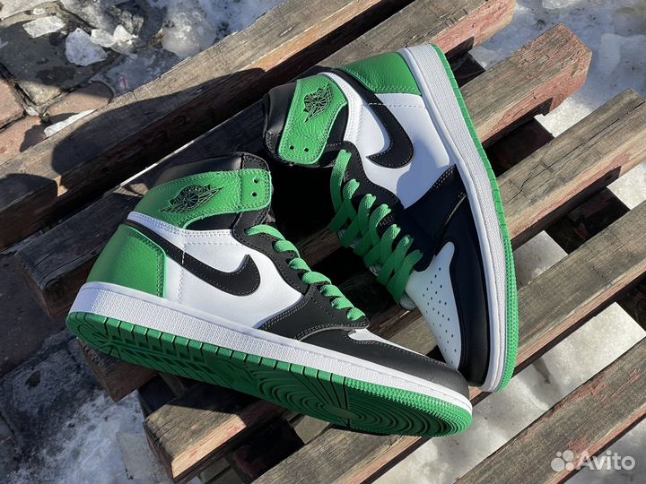 Кроссовки Air Jordan 1 Retro High OG Lucky Green