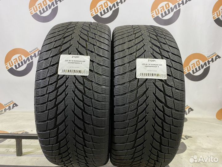 Nokian Tyres WR Snowproof P 225/40 R18
