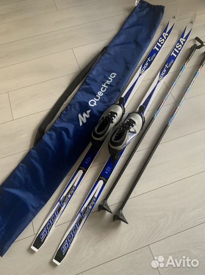 Беговые лыжи (комплект)