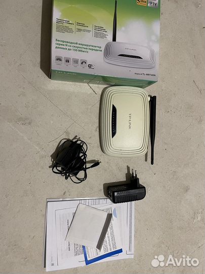 Wi fi роутер tp-link wr740n