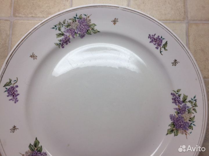 Блюдо тарелка Дулево 1956 год