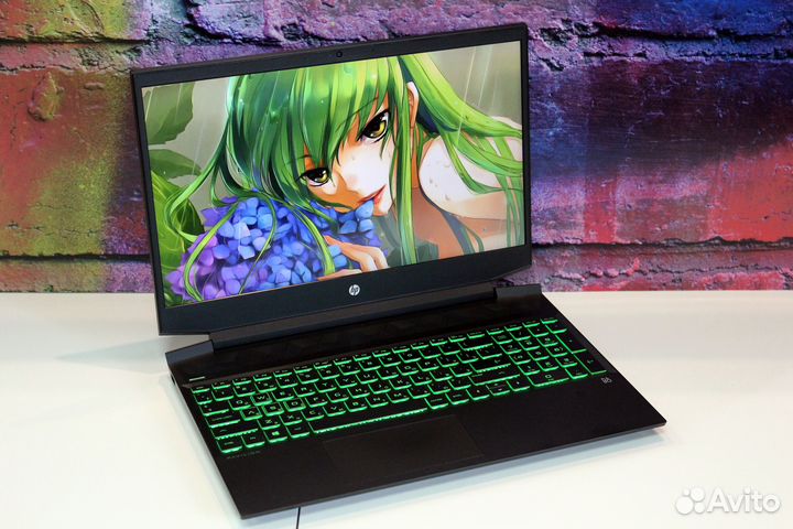 Мощный игровой Ноутбук HP GTX 1650 (4gb) Ryzen 5