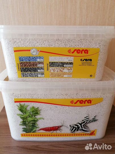 Грунт Sera, натуральный коралл