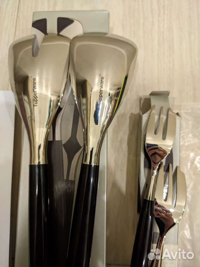 Салатная пара, десерт. вилки Премиум Tupperware