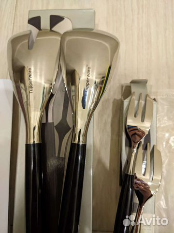 Салатная пара, десерт. вилки Премиум Tupperware