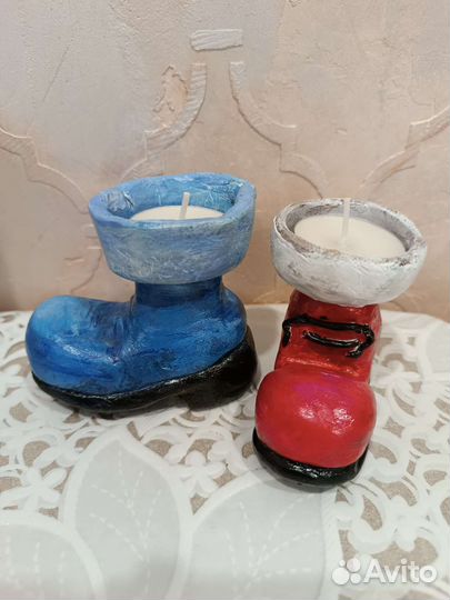 Подставка для свечи.Ручная работа