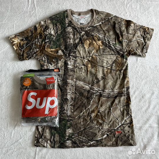 Supreme Realtree Футболка Оригинал