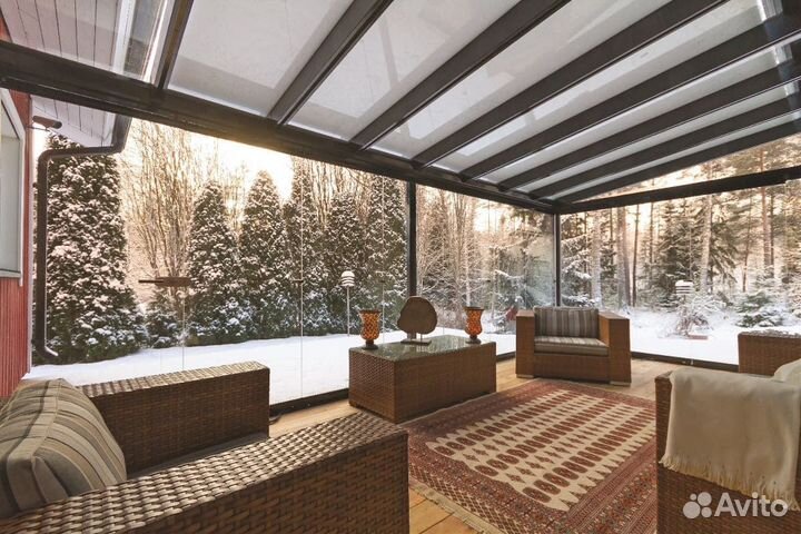 Холодное остекление террасы