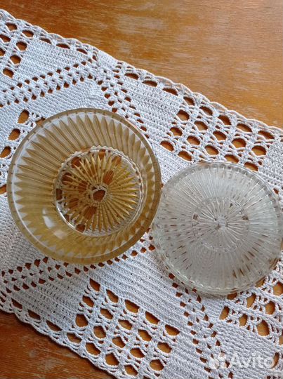 Хрустальная и стеклянная посуда времён СССР