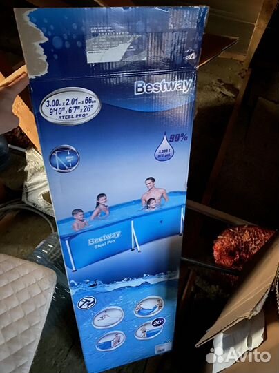 Каркасный бассейн бу