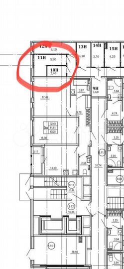 Гараж, 10 м²