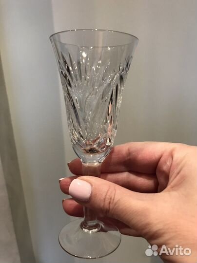 Хрустальные рюмки советских времен