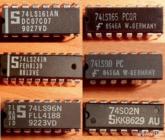 Микросхемы 74 серия
